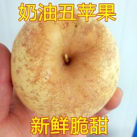 山东烟台黄金奶油富士苹果5斤次果新鲜水果栖霞牛奶瑕疵果脆甜包