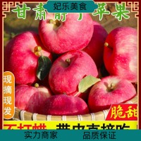 甘肃静宁红富士苹果水果新鲜10斤脆甜当季水果丑苹果整箱