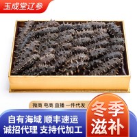 大连半干海参水产干货刺参礼盒装500g酒店商用辽刺参辽宁批发冷藏