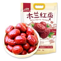 河北特产木兰非若羌红枣零食袋装泡茶新鲜唐县大枣1千克包装煲汤
