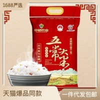 中褚五常大米二号大米5kg独立小包米10斤鲜米黑龙江稻香东北米
