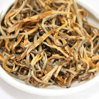 批发云南滇红茶 凤庆大金芽 古树嫩芽 金丝红茶 500g装散茶