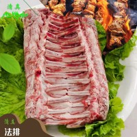 量大送货上门 优良小羔羊肉 四肋法排羊排 烧烤食材 生产养殖