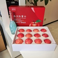 陕西洛川红富士苹果礼盒当季新鲜水果脆甜整箱产地批发