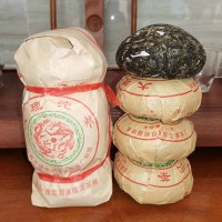 云南大叶种普洱茶生茶厂家批发过节送礼大坨袋装2021年250g沱茶生