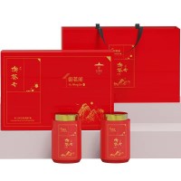 2022新茶武夷山金骏眉红茶蜜香陶瓷礼盒装茶叶400g