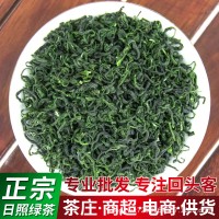 正宗日照绿茶春茶2023年新茶浓香型山东板栗香炒青绿茶茶厂批发