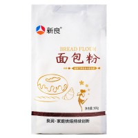 厂家直供 新良面包粉500g 吐司粉 烘焙原料 面包用小麦粉